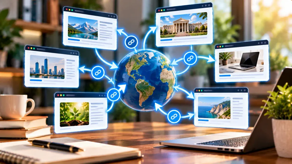 what is an external link
