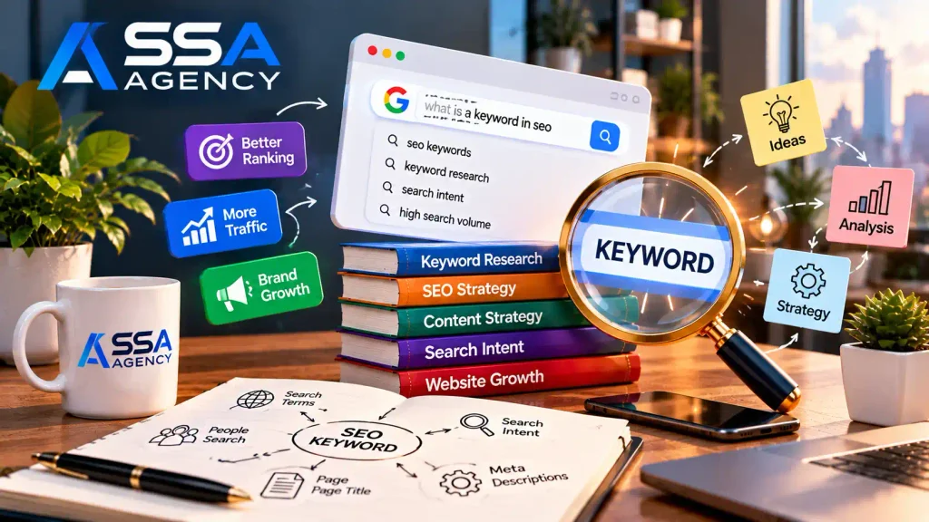 what is a keyword in SEO
