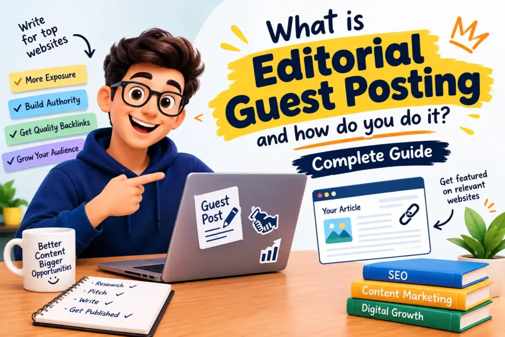 what is editorial guest posting
