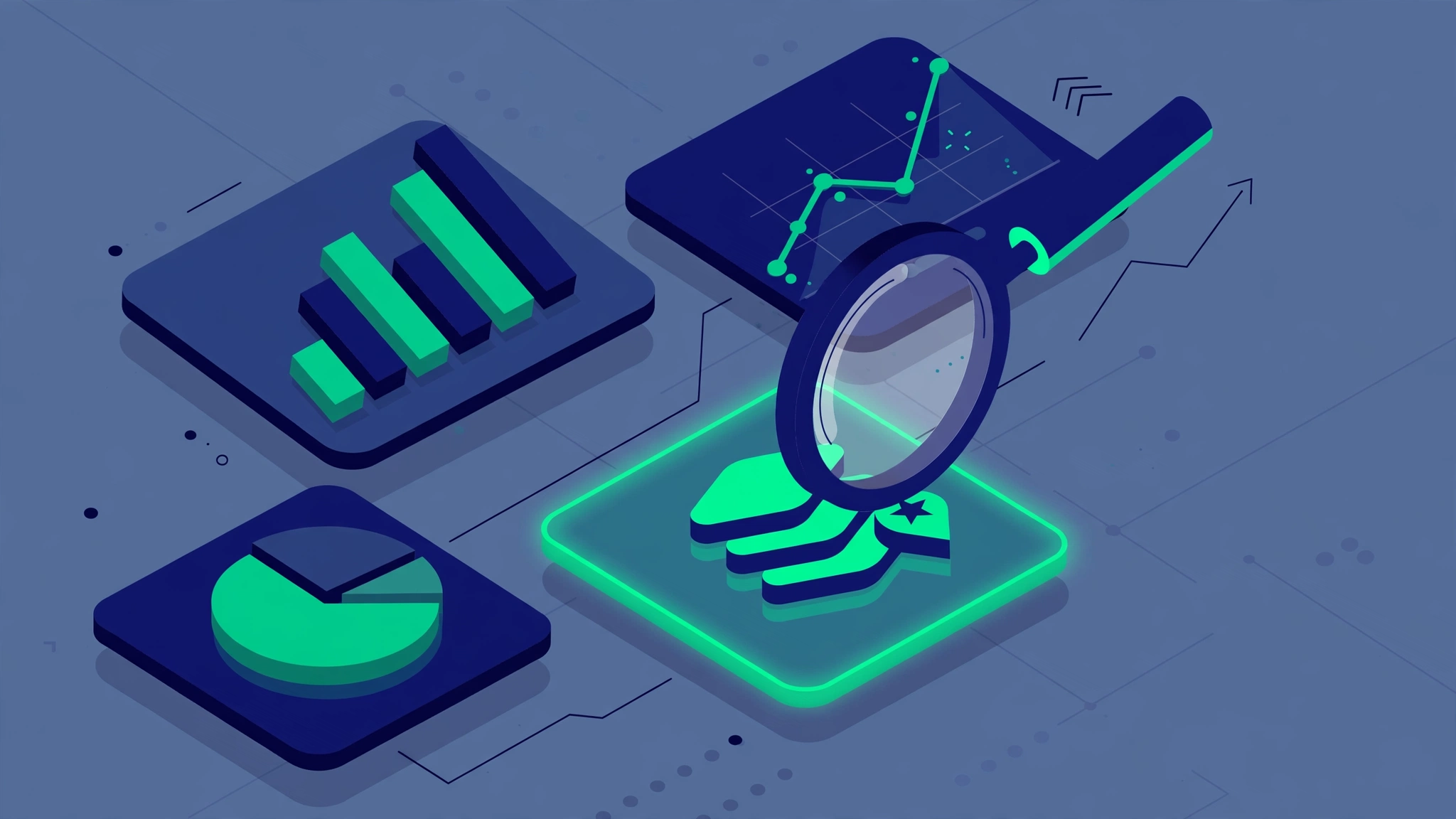 Analytics dashboard tracking brand citation share across AI search engines