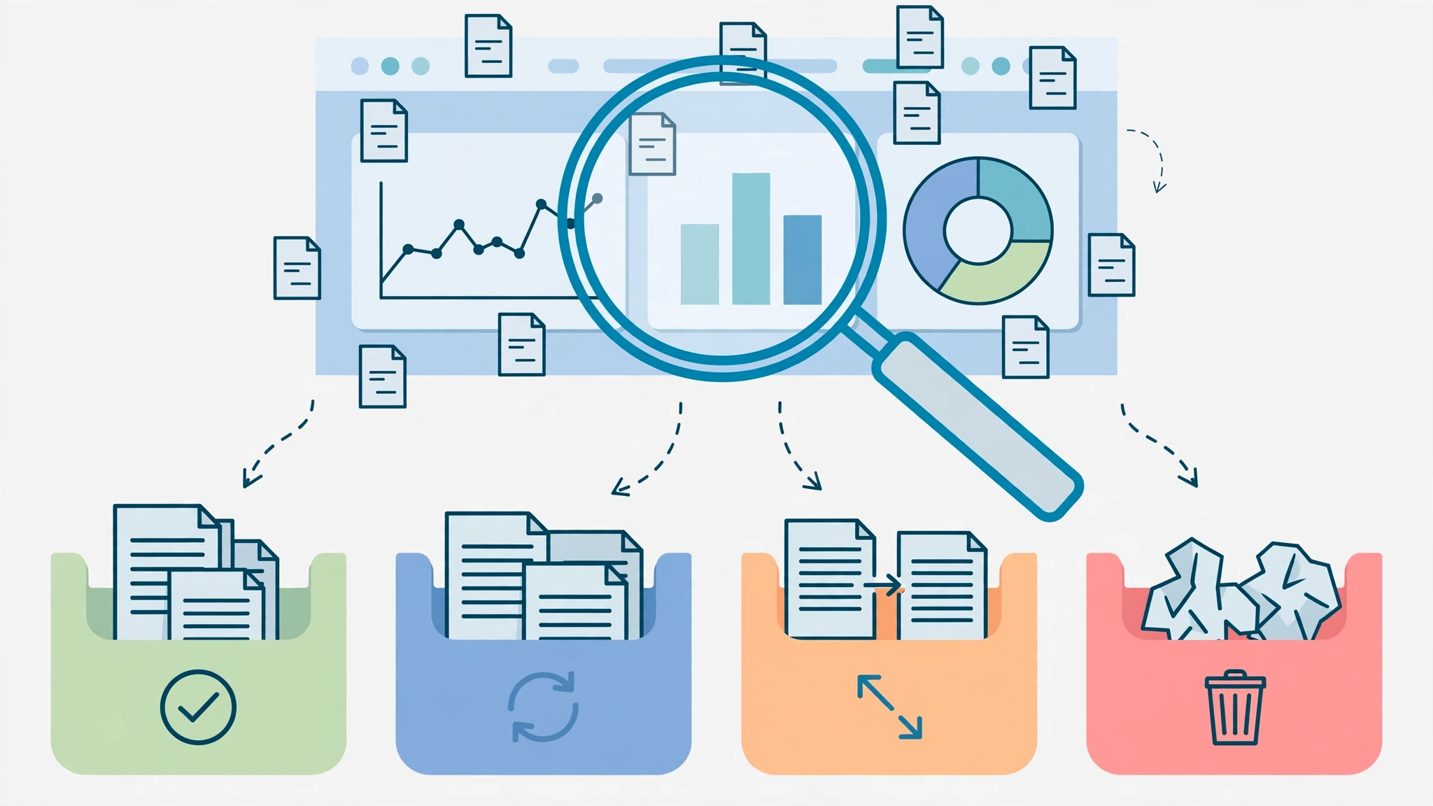 Content pruning seo guide audit: sorting website pages into keep, refresh, merge, and delete categories