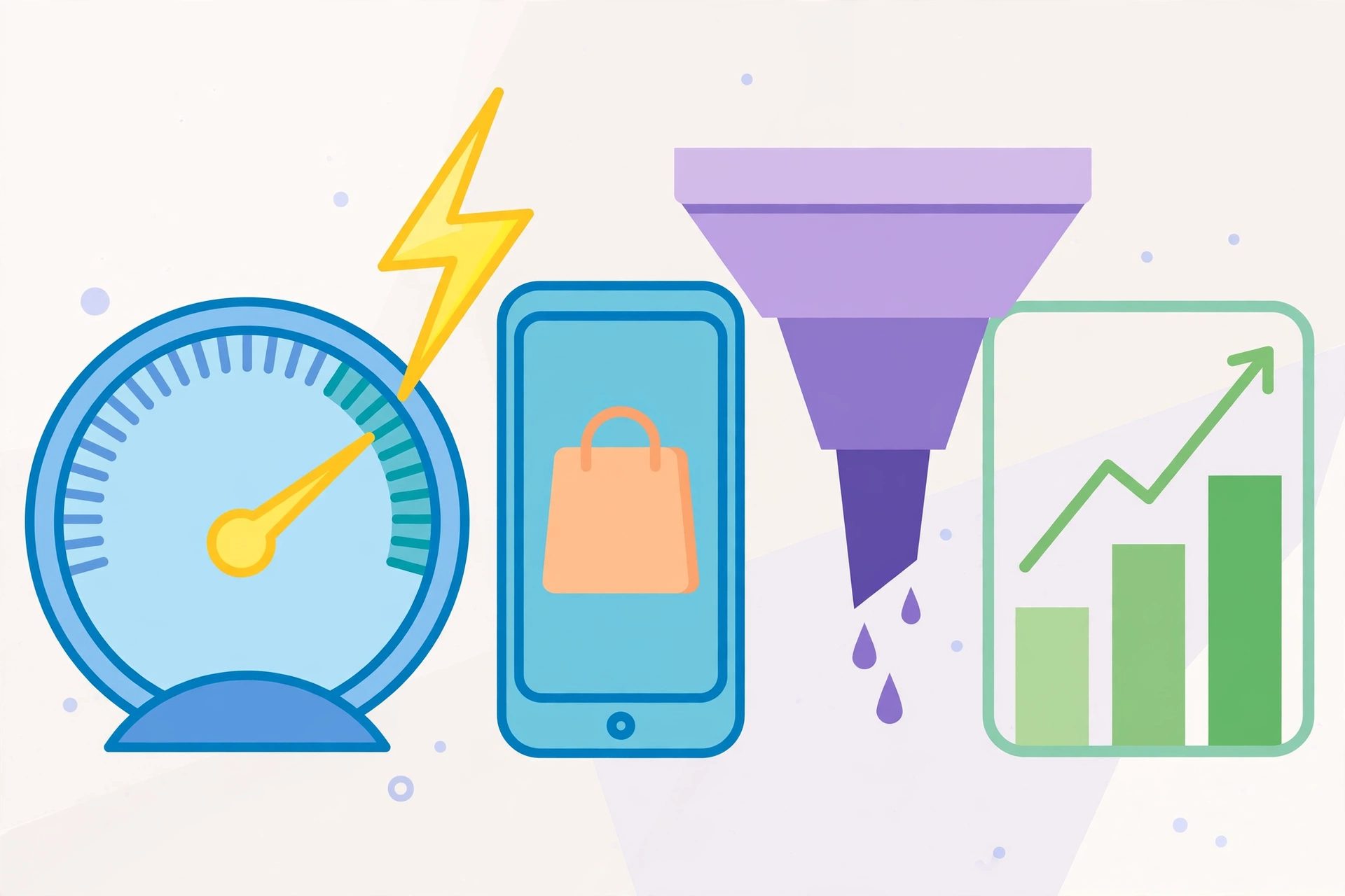 Ecommerce SEO checklist covering page speed and mobile conversion factors