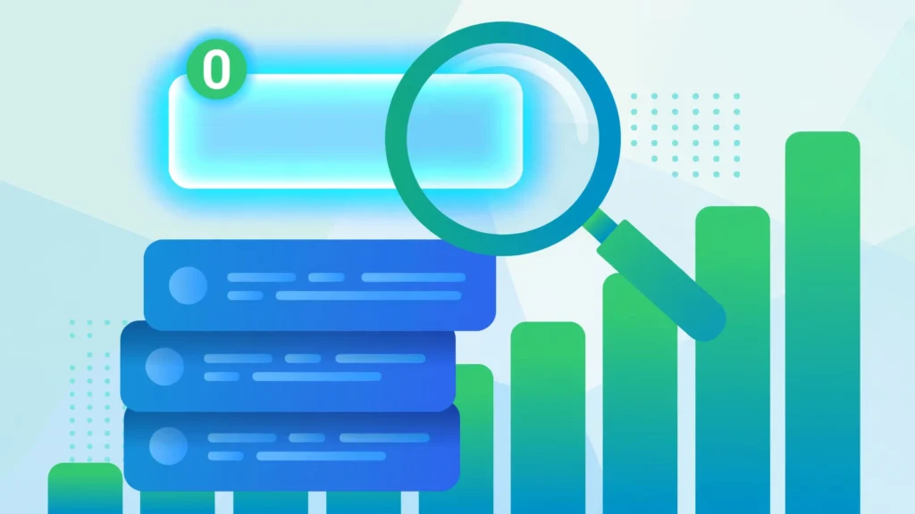 Featured snippet optimization concept: a glowing position zero answer box above organic search results
