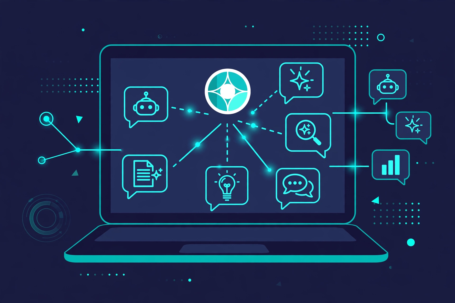 Marketer dashboard tracking brand mentions across AI search platforms