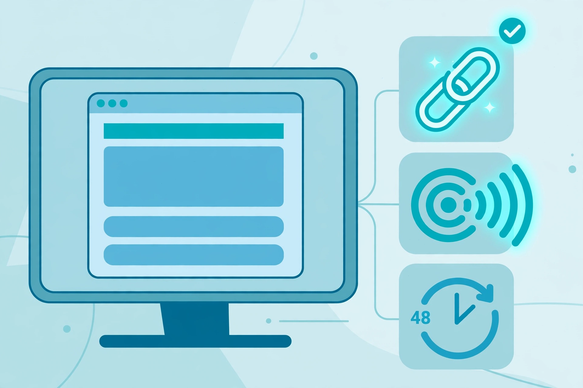 Post-live verification of a guest post link within 48 hours