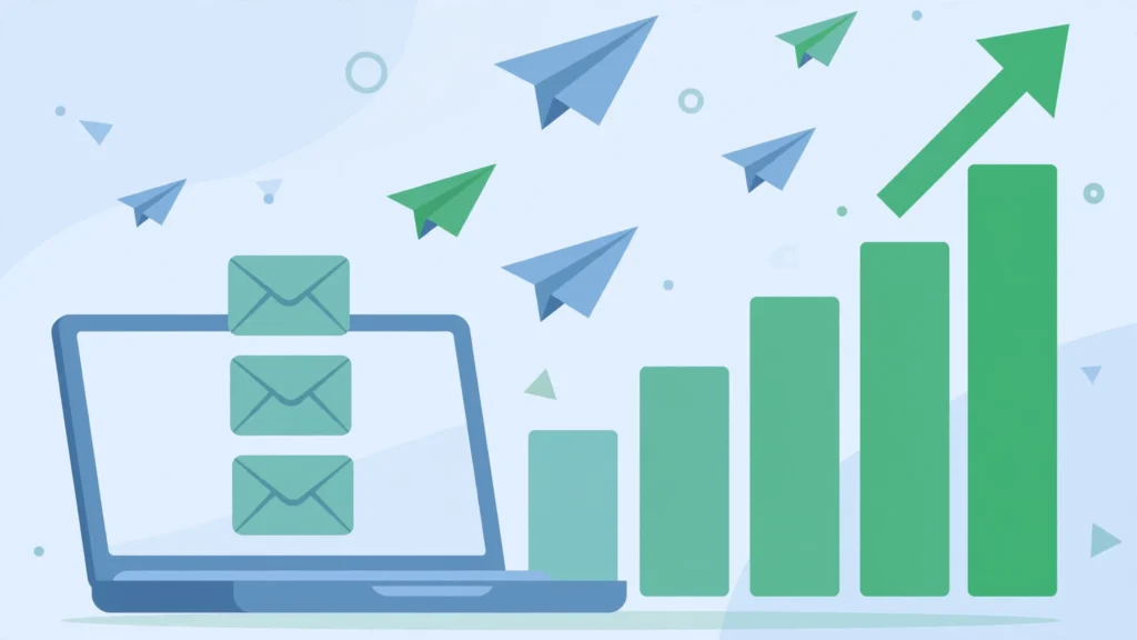 Guest post outreach email templates with reply rate chart