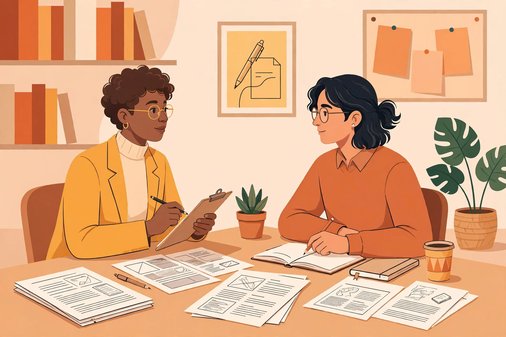 Interviewing an SEO content writer candidate