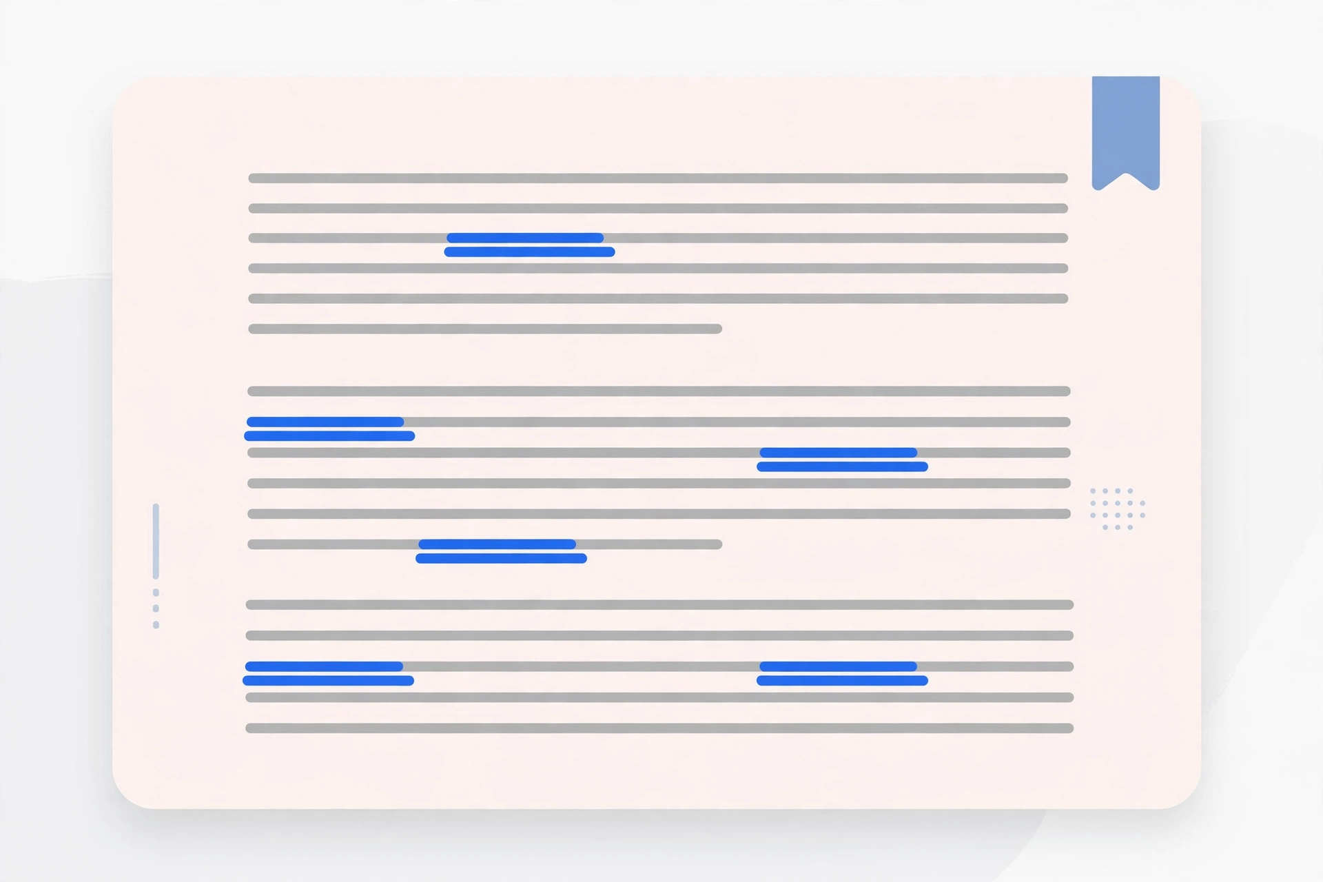 Example of internal links inside a blog article