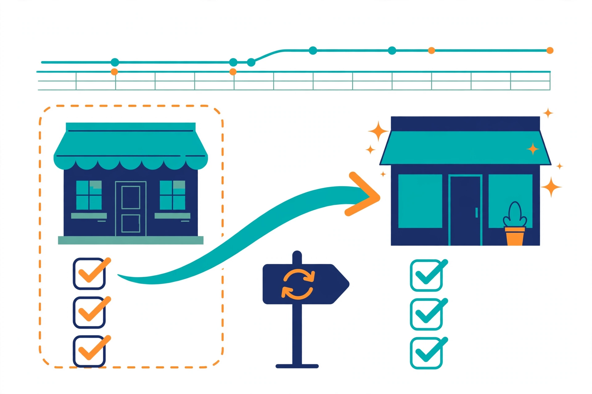 SEO for Shopify migration — moving an old storefront to a new one with 301 redirects and checkmarks