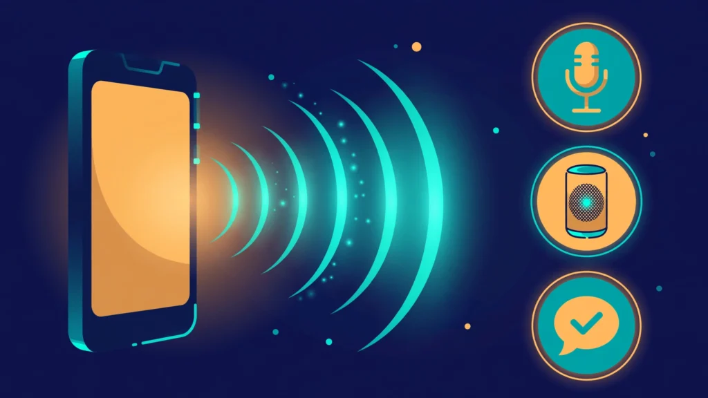 Voice search SEO guide 2026 showing how to optimize websites for Siri, Alexa, and AI assistants
